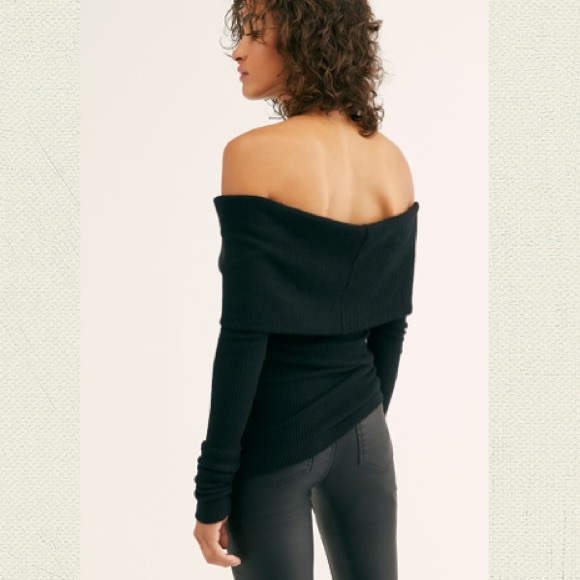 FREE PEOPLE Snowbunny Long Sleeve NWT Sz L Gry - Picture 15 of 16